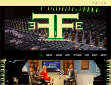 Tablet Screenshot of fefeentertainment.com